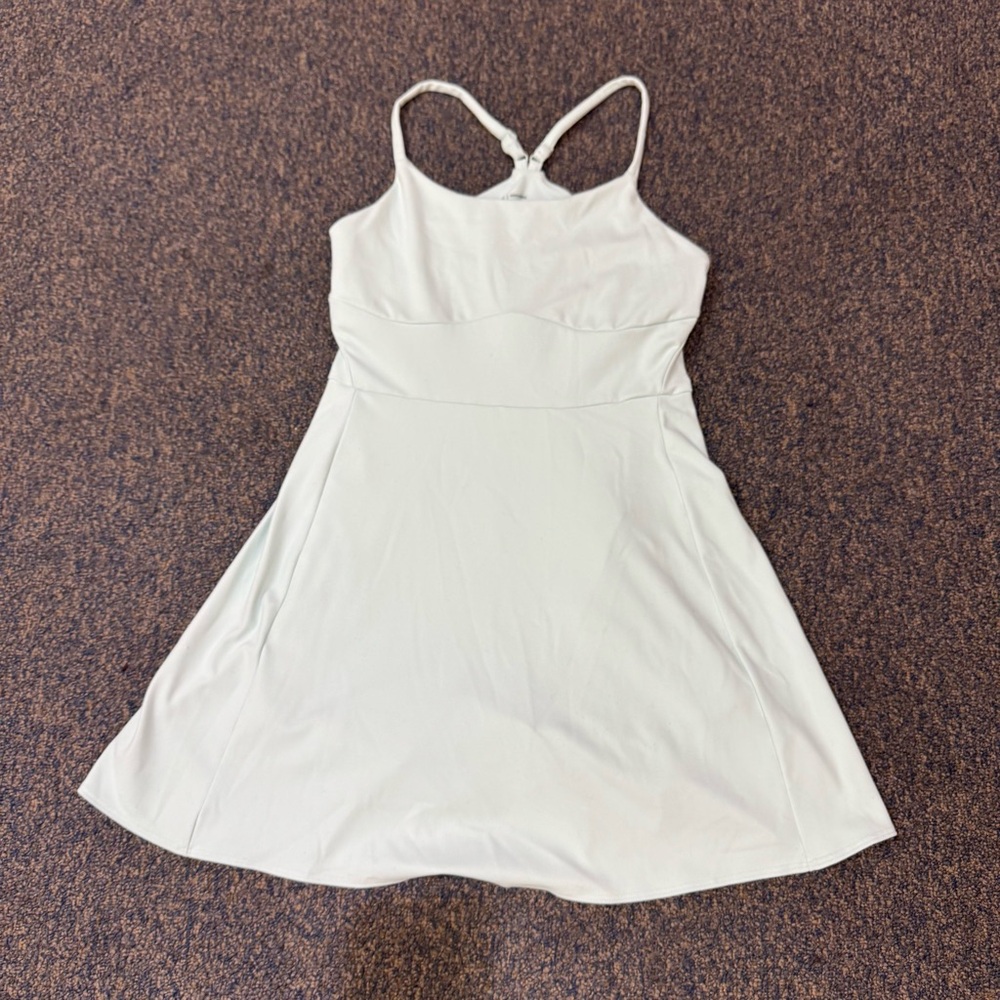 Soft Light Blue Athleisure Dress